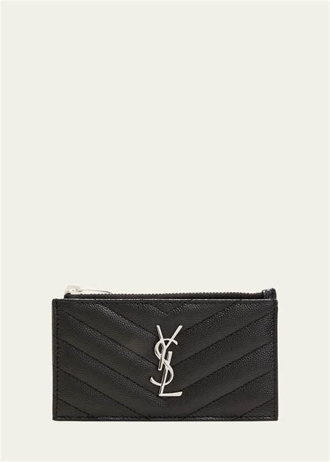 ysl fragments card case.